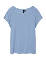 VERO MODA Majica 'VMAva'  sivkasto plava