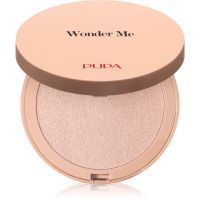 PUPA Milano Wonder Me Glow компактний пудровий освітлювач відтінок 101 - Rose Gold 7.5 гр