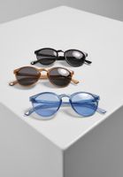 Cypress 3-Pack Sunglasses Black+Brown+Blue