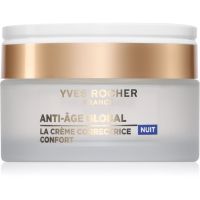 Yves Rocher Anti-Age Global нічний відновлюючий крем проти зморшок 50 мл