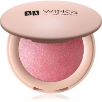 AA Wings of Color Power of Glow Illuminating Blush Rdečilo za posvetlitev odtenek 02 Berry Rose 4 g
