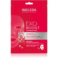 Weleda Exo Boost revitalizacijska maska iz platna za učvrstitev obraza 20 ml