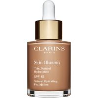 Clarins Skin Illusion Natural Hydrating Foundation rozświetlający podkład nawilżający SPF 15 odcień 112.3N Sandalwood 30 ml