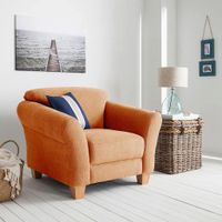 Sit & More KRESLO, textil, terakotová