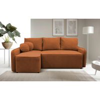 MID.YOU ROHOVÁ SEDAČKA, textil, hrdzavá