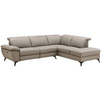 Xora ROHOVÁ SEDAČKA, textil, taupe