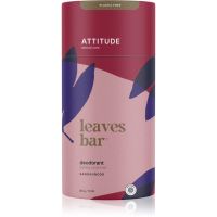 Attitude Leaves Bar Deodorant tuhý deodorant bez obsahu hliníkových solí Sandalwood 85 g