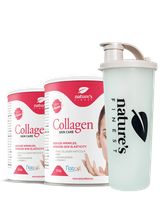 Collagen Skincare + Boca | 1+1 Besplatno | Morski riblji kolagen | Peptidni prah | Pića za pomlađivanje kože | Ljepota pića | 240g