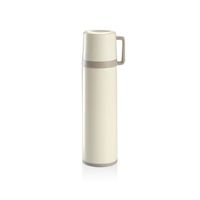 Termoska s hrníčkem CONSTANT CREAM 0,5 l, nerez