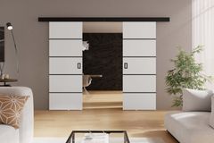 KIER Posuvné dvere WERDI DUO PLUS | 152 cm FARBA: Biela