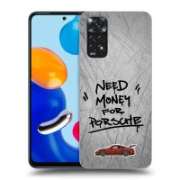 Silikónový prehľadný obal pre Xiaomi Redmi Note 11 - Grey Drift