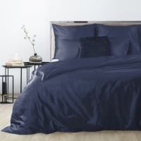 Eurofirany Unisex's Bed Linen 433784 Navy Blue