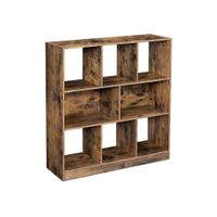 Boxxx REGÁL, hnedá, 98/100/30 cm