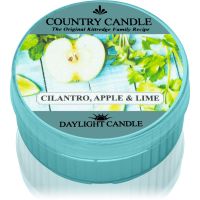 Country Candle Cilantro, Apple & Lime чаена свещ 42 гр.