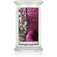 Kringle Candle Sugar Plum & Myrrh dišeča sveča 624 g