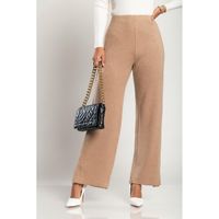 Elegante Lange Hose, Kamel