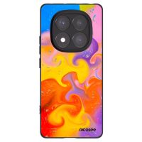 Silikónový čierny obal pre Xiaomi Redmi Note 14 Pro+ 5G - Bubbles