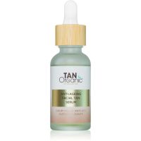 TanOrganic The Skincare Tan серум за лице за изкуствен тен с анти-бръчков ефект 30 мл.