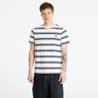 T-shirt FRED PERRY Fine Stripe T-Shirt Ecru L