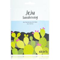 Skin79 Jeju Sandorong Jeju Cactus vyživujúca plátienková maska s hydratačným účinkom 33 ml
