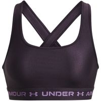 Under Armour CROSSBACK MID BRA Дамско бюстие, лилаво, размер