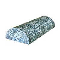 Bertoni Home Unisex's Half Roll Pillow Malaga Navy Blue