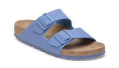 Birkenstock Arizona Rivet Logo Textile Narrow Fit Muži - Sandály Birkenstock - Modrá - 1026840-7 - Size: 7