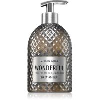 Vivian Gray Wonderful Grey Amber luxusné tekuté mydlo na ruky s parfumáciou 500 ml