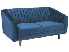 Signal Pohovka Asprey Velvet 2 | žltá FARBA: Granátová / Bluvel 86