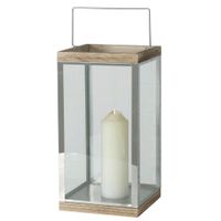 LAMPÁŠ drevo, kov, sklo