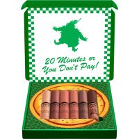 NYX Professional Makeup Home Alone Little Nero's Pizza zestaw upominkowy do ust odcień Nudes 6 szt.