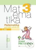 Matematika 3 pre základné školy - 1. diel (zošit pre učiteľa) - kniha z kategorie Matematika