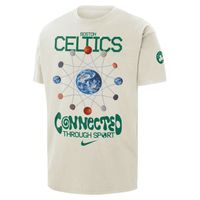 Nike NBA Max90 Boston Celtics Courtside Tee Pure - Pánske - Tričko Nike - Biele - HQ1294-901 - Veľkosť: XL