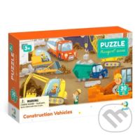 Stavební stroje - puzzle z kategorie Maxi dílky