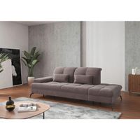 Sit & More LEŇOŠKA, textil, taupe