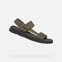 Khaki pánské tenisky Geox XAN2S - Pánské
