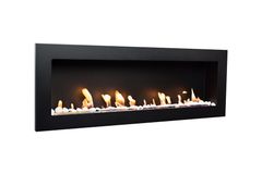 BIOFLAME biokrb Easy L Open Čierna 115x40 cm
