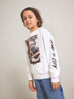 name it Tomanso Sweatshirt Kinder Weiß