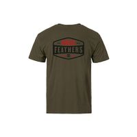 HORSEFEATHERS Triko Hexagon II - burnt olive GREEN velikost M