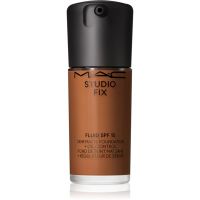 MAC Cosmetics Studio Fix Fluid SPF 15 24HR Matte Foundation + Oil Control mattító alapozó SPF 15 árnyalat NC50 30 ml