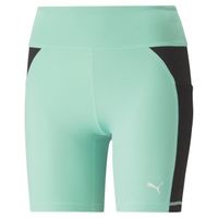 Puma FIT 5 TIGHT SHORT Дамски спортни къси панталони, светло-зелено, размер