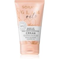 Soraya Glam Oils gyengéd sminklemosó krém 125 ml