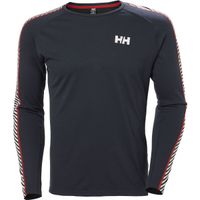 Helly Hansen LIFA ACTIVE STRIPE CREW Мъжка функционална блуза, тъмносин, размер