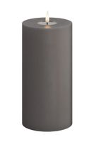 Deluxe Homeart Led sviečka Deluxe Homeart Gra Bloklys 10 x 20 cm
