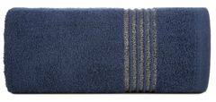 Eurofirany Unisex's Towel 452982 Navy Blue