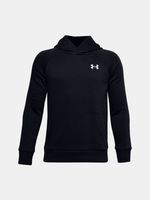 Under Armour UA Rival Cotton Hoodie Gyerek Melegítőfelsők Fekete