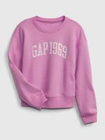 GAP Logo Sweatshirt Kinder Lila