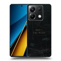Silikónový prehľadný obal pre Xiaomi Poco X6 - DON´T TAG