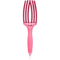 Olivia Garden Fingerbrush L´amour Flache Bürste für das Haar Hot Pink 1 St.