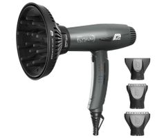 Profesionálny fén na vlasy s difuzérom Parlux Elysium Titanium Grey - 2300 W, metalický šedý + darček zadarmo